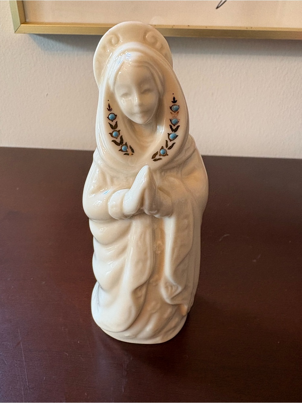 Vintage Lenox China Jewels Nativity Mary 1993